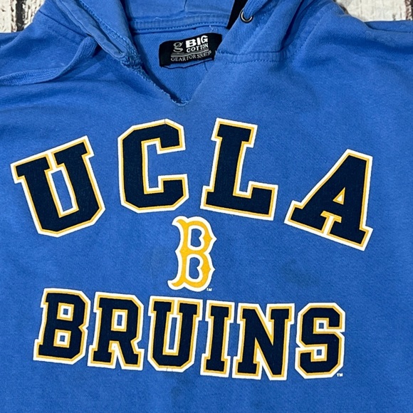 UCLA Bruins Blue Hoodie Pullover Womens Collegiate Sweatshirt - Picture 2 of 5
